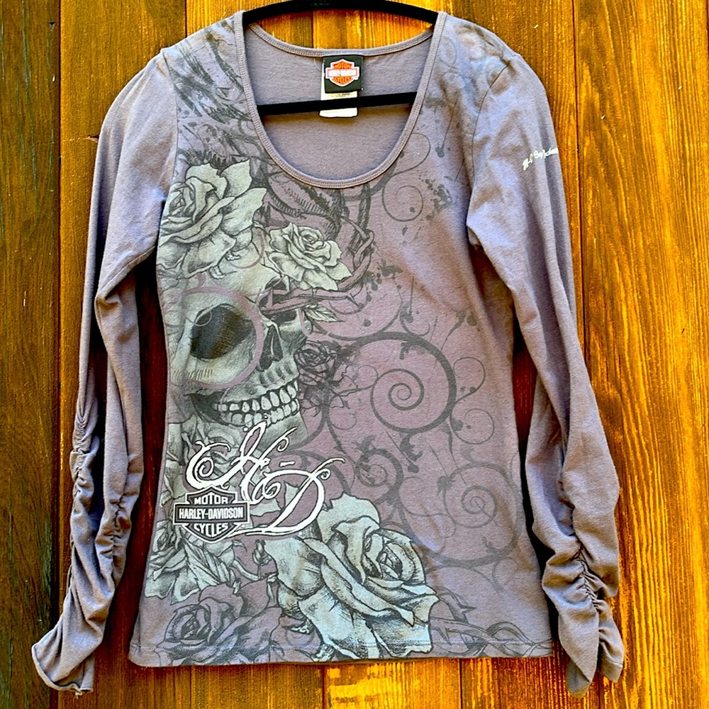 Harley Davidson, long sleeve T-shirt